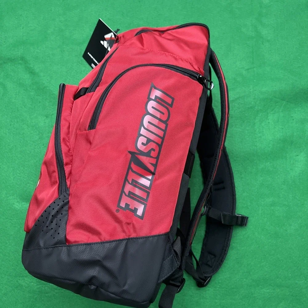 Adidas Red Louisville Cardinals 5 Star Football Team 2 Issued  backpack